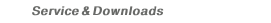 Service & Downloads